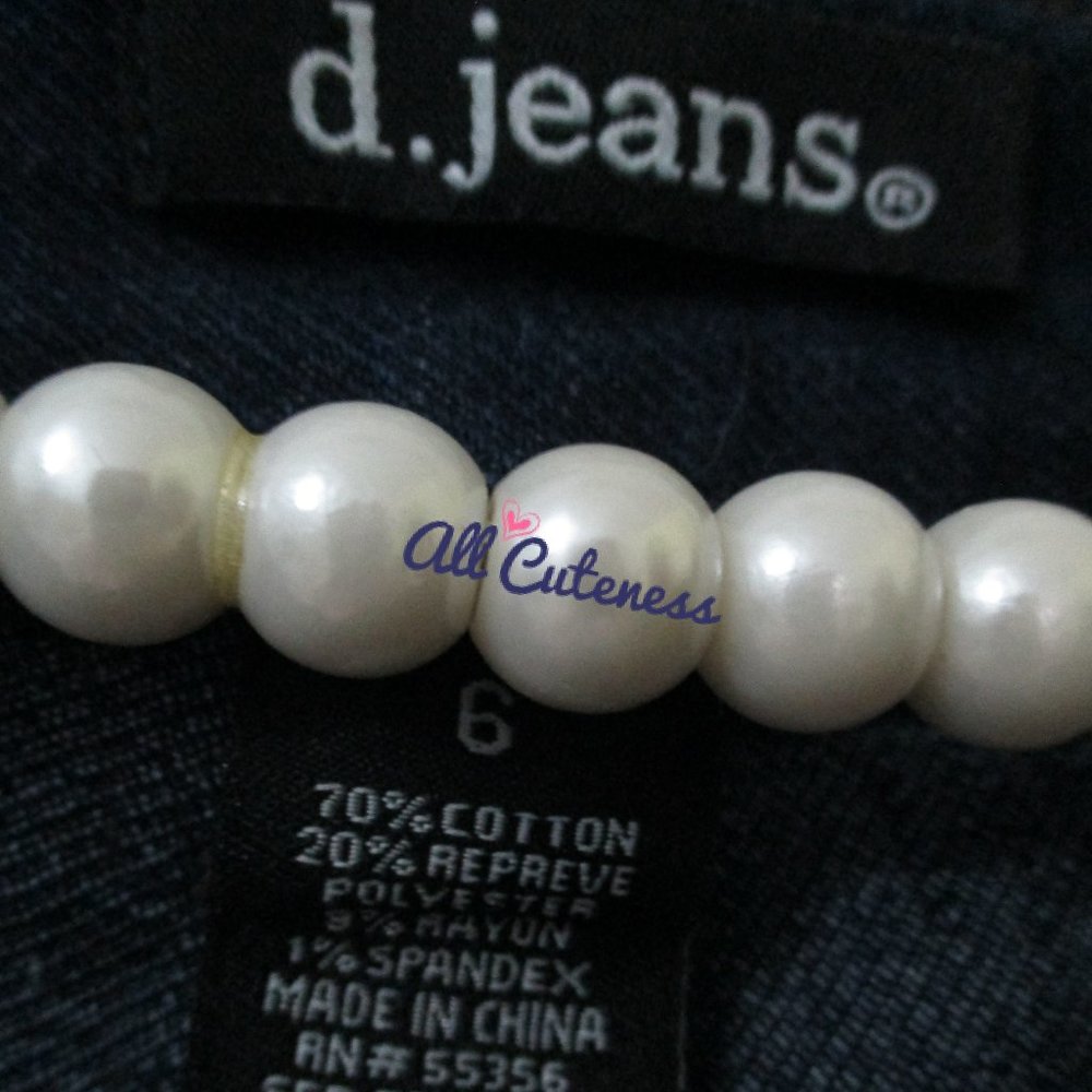 d Jeans Denim Jean Short Size 6 - Picture 4 of 7